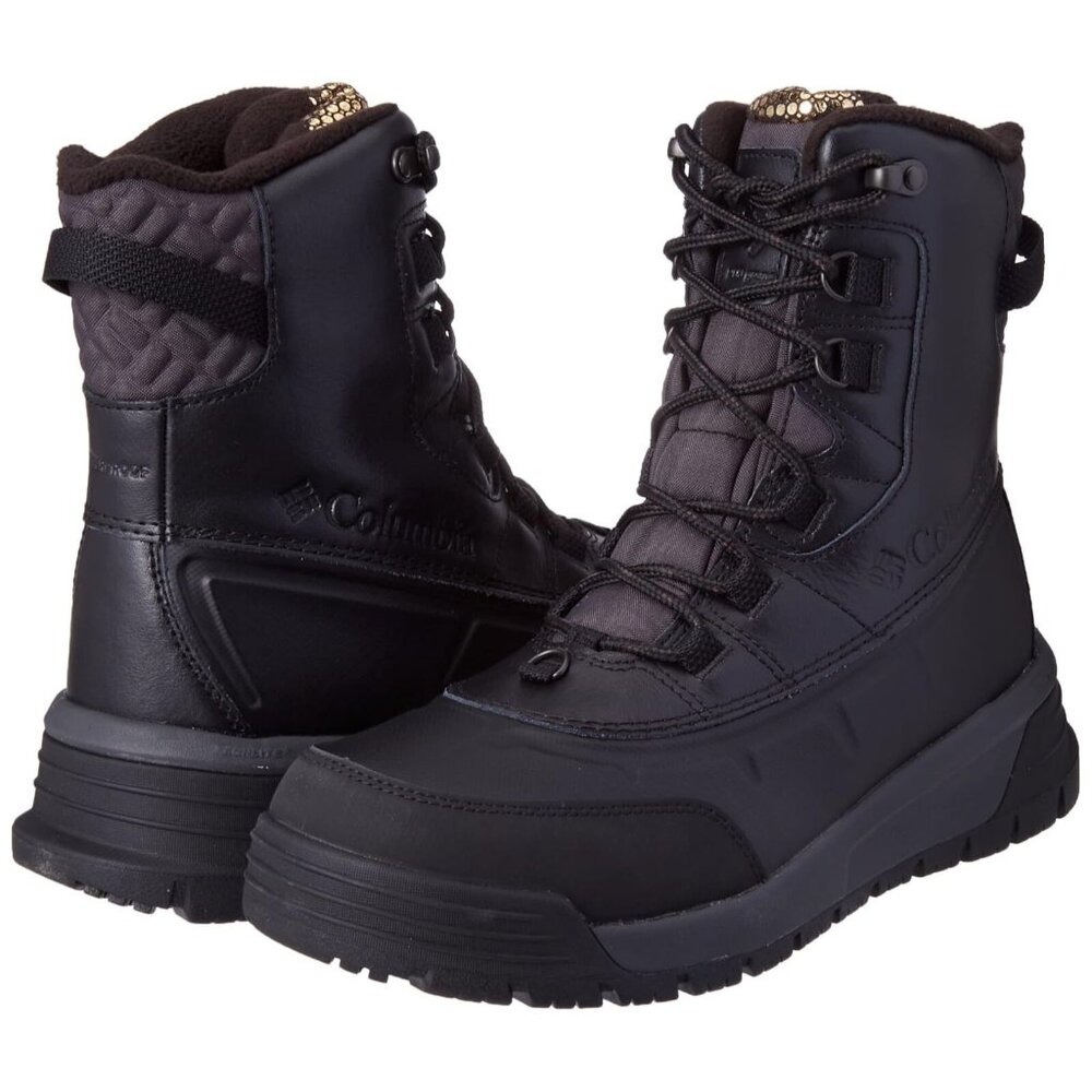 Columbia Men Bugaboot Celsius Snow Boot Black/Shark BM9458-010